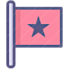 Flag 2 Star R icon
